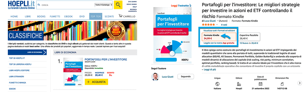 miglior libro sugli investimenti : portafoglio per l'investitore ETF